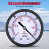Air Vacuum Manometer, Mini Dial Air Vacuum Manometer 0 ~
