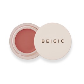 BEIGIC Flush Lip & Cheek Balm 05 Flat White - Vegan Buildable, Multiuse, Travel Sized(0.14 fl.oz) - Neutral Beige