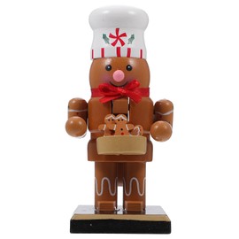 TOPBATHY 1 x Christmas Nutcracker Classic Nutcracker Vintage Nutcracker Doll Christmas Pendant for Hanging Nutcracker Gingerbread Statue Table Decorations Good Plush Figure Wood