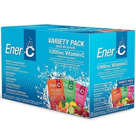 Ener-C Effervescent Multivitamin Drink Mix Variety Pack - 30 Sachets