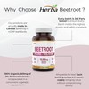 Herba 10,000mg Organic Beet Root Supplement – 180 Capsules |