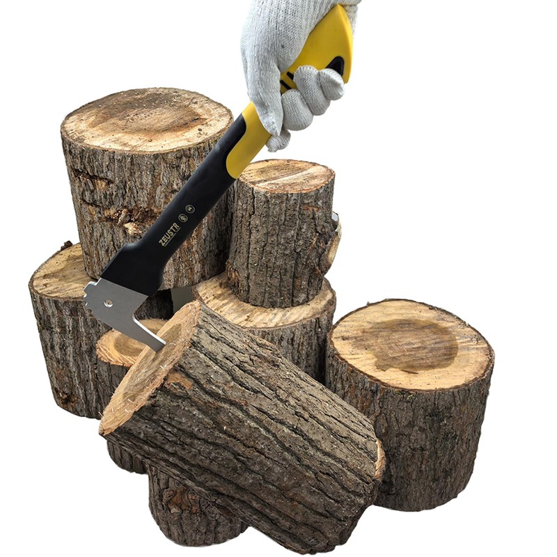 ZEUSTR 15" Hookaroon, Non-Slip Grip Handle, 90° Angled Blade, Landscaping