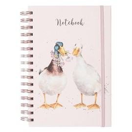 Wrendale Designs by Hannah Dale - 'Not a Daisy Goes By' Cute Duck A5 Lined Notebook