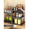 Mnftive adjustable Pot and Pan Organizer for Cabinets - Heavy