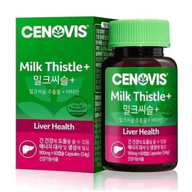 Cenovis Milk Thistle 900mg x 60 Capsules / 60-Day Supply / 세노비스 밀크씨슬 900mgX60캡슐60일분