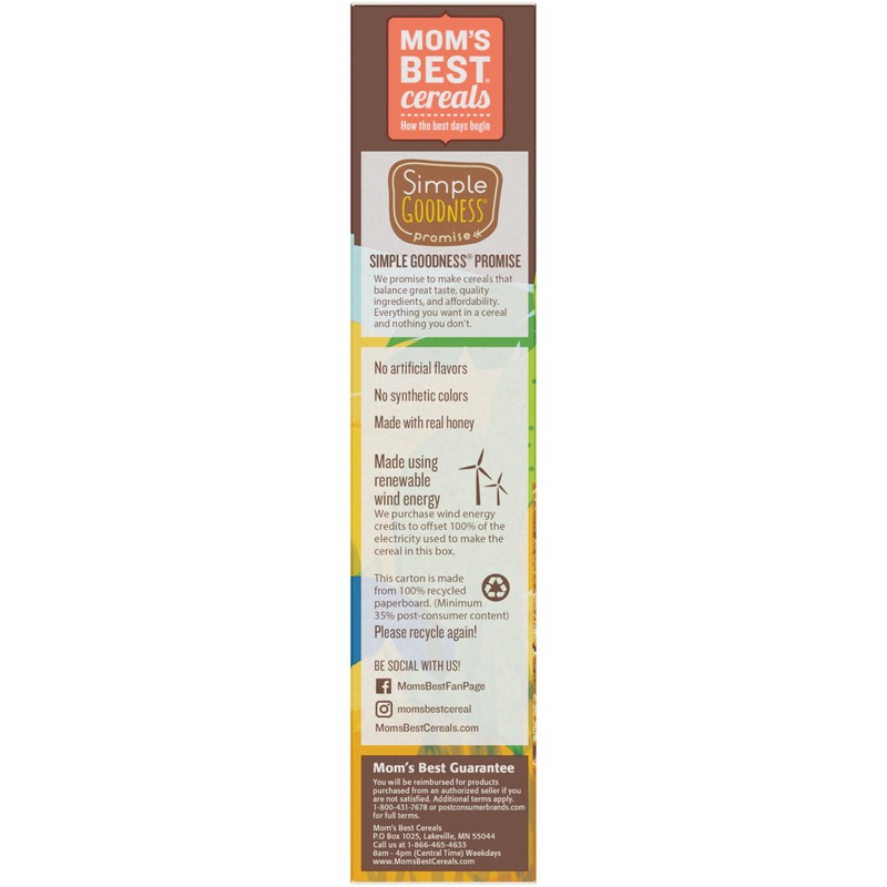 Mom's Best Honey Grahams Breakfast Cereal, Honey Graham Cereal Made