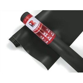 3M 2080 Series M12 Matte Black - 5ft x 1ft - 5sq ft - Dual Cast Lustrous Vinyl Car Wrapping Film - Bubble Free Vehicle Sheet Roll