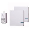 Meichoon Waterproof Wireless Light Switch and Receiver Kit No Wiring