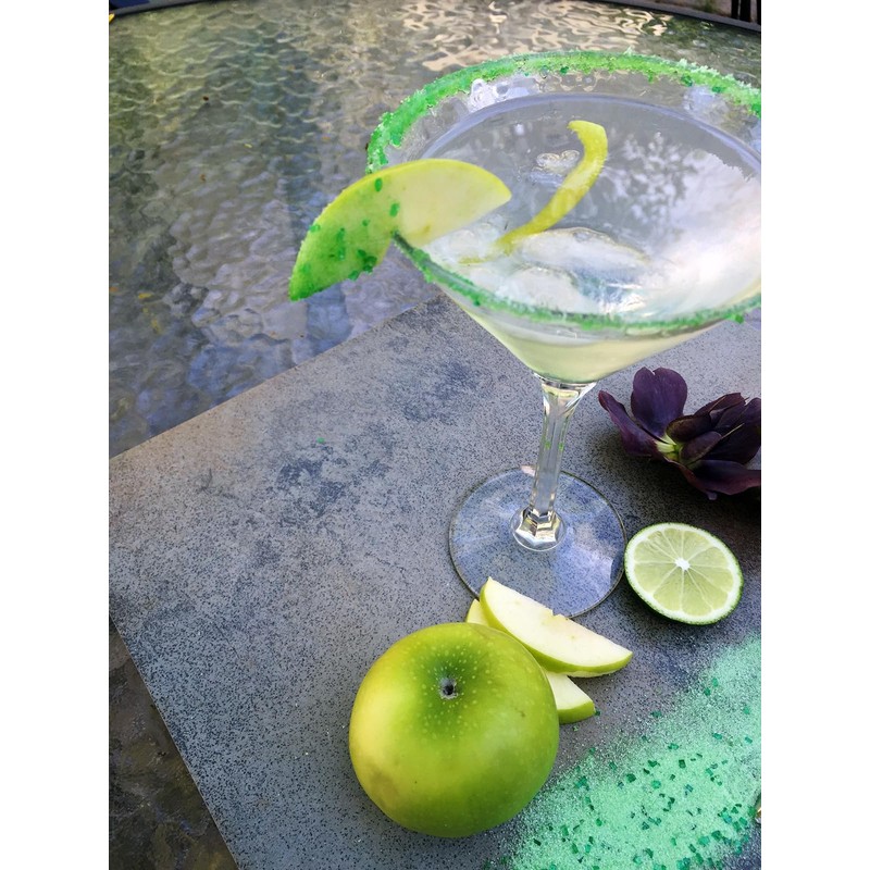 rokz Apple Martini Cocktail Sugar, drink rimmer (3 Pack)
