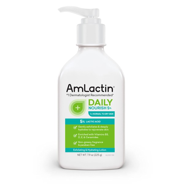 AmLactin Daily Nourish 5% - 7.9 oz Body Lotion with
