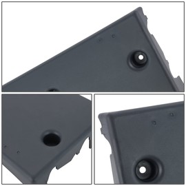 Auto Dynasty (Non Auto Cruise Control) Factory Style Front License Plate Mounting Bracket Compatible with Elantra Sedan 16-18, Matte Black