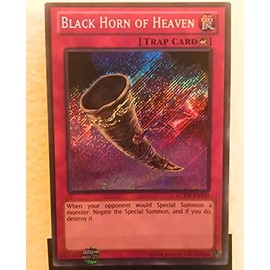YU-GI-OH! - Black Horn of Heaven (LCYW-EN300) - Legendary Collection 3: Yugi's World - Unlimited Edition - Secret Rare