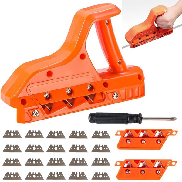 Yuentoen Edge planer for plasterboard, plasterboard edge cutter with 20