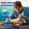 6-in-1 Hunting Knife Sharpener & Bottle Opener Adjustable Angles Multi-Function