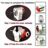EUDAX 6 Set DC Motors Kit, Mini Electric Hobby Motor