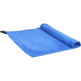 GEAR AID Quick Dry Microfiber Towel for The Gym, Travel and Camping, Cobalt, X-Large, 35"x62"