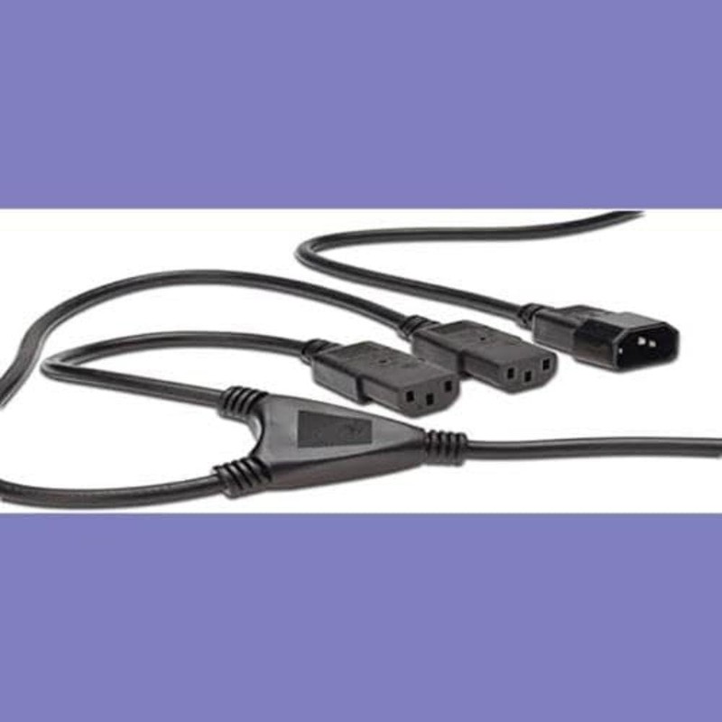 Assmann 440400/017/ – SPLITTER CABLE – IEC C14 Male to