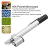 50X Handheld Microscope Pen, Wireless Pocket Microscope LED Lighted Magnifying