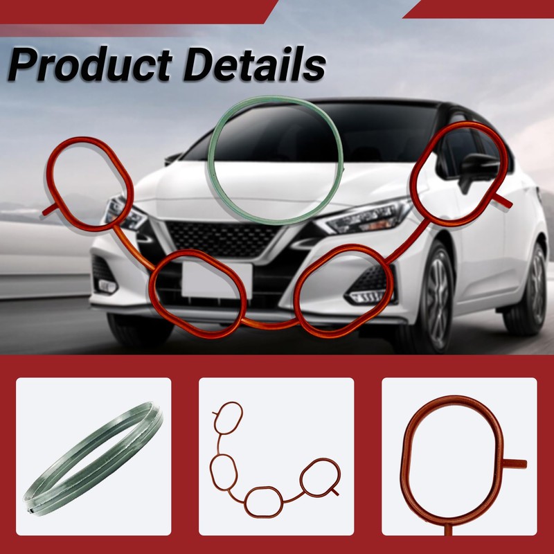 MS 97359 Engine Intake Manifold Gasket Kit Compatible with Nissan