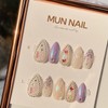 MunNail Moon Nail Butterfly Nail 2 - Short Oval /