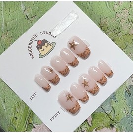 [Handmade Nail Tips] Hope Nail - M Coffin / [수제네일팁] 호피네일 - M코핀