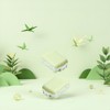 1Pc Green Travel Pill Case Pill Container, Three-Layer 8 Compartments