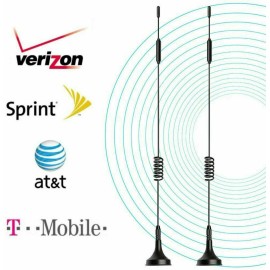 Unbranded 2X Antenna 4G LTE TS9 Omni Signal Booster For Netgear Nighthawk M1 MR1100