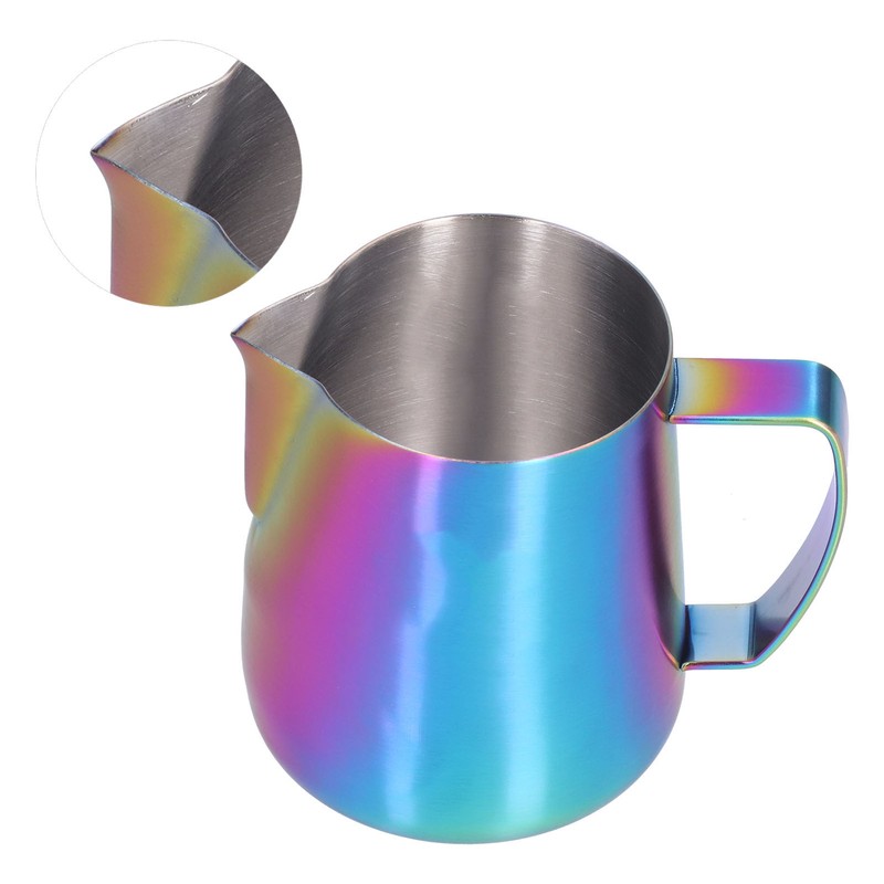 Milk Frothing Pitcher 304 Stainless Steel Milk Jugs Coffee Frothing