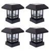 greenlighting Greenlight Solar 4 Pack post cap outdoor waterproof 4×4