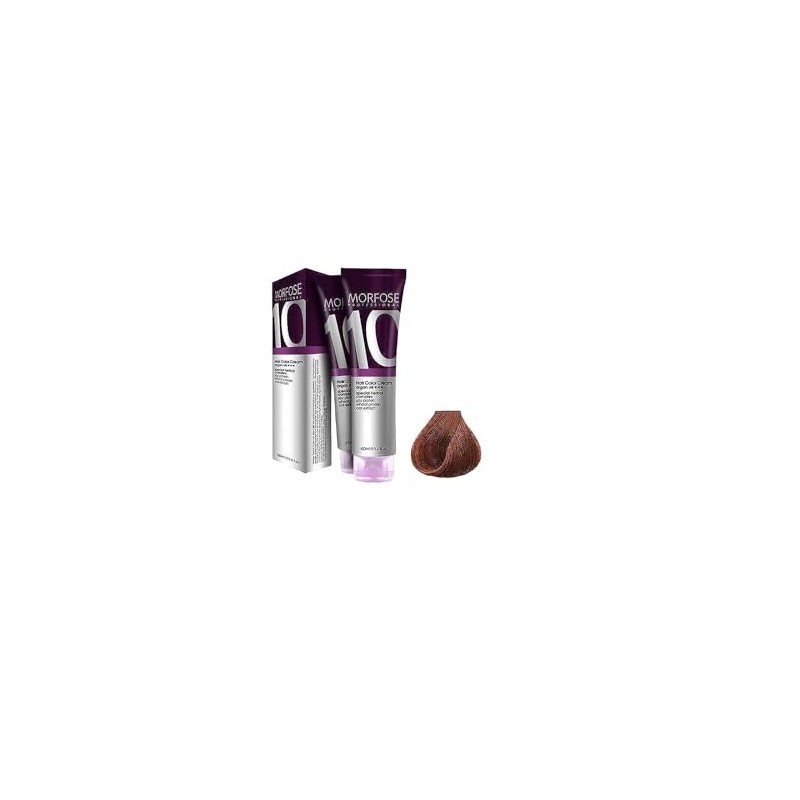 Morfose 10 Professional Hair Colour Cream 100 ml, No. 7.44