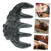 Healeved Scraping Massage Tool Jade Massage Comb Hair Scalp Massager