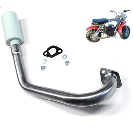 Exhaust with Muffler for: Coleman BT200X Mini Bike.