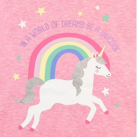 Harry Bear Girls' unicorn nightgowns, pink, 122