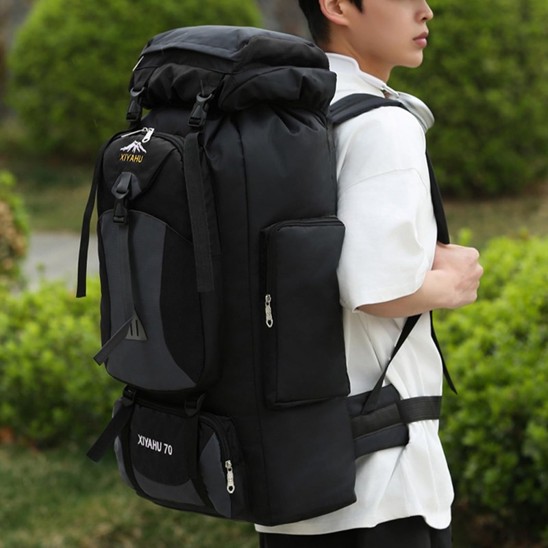 CINGHI LUSSO Hiking Backpack 70L Rucksack for Men Women Waterproof