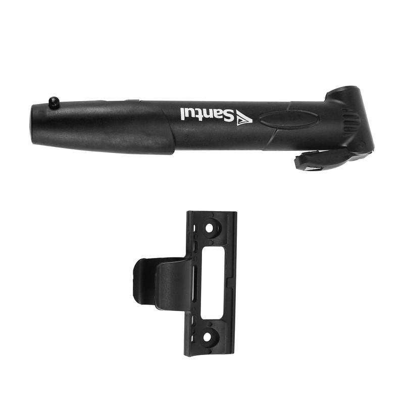 Santul 7827 Mini bomba manual para bicicleta, Longitud 11"