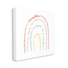 Stupell Industries Remember Where There is Rain Phrase Text Rainbow,