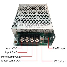 Signal Generator, 1Hz-150KHz Adjustable PWM Duty Cycle Module 30A 360W PWM Pulse Generator Driver Module with LCD Display