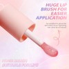 Aceite Hidratante para Labios Lip Oil Gloss, Non-Sticky Fruit Flavored,