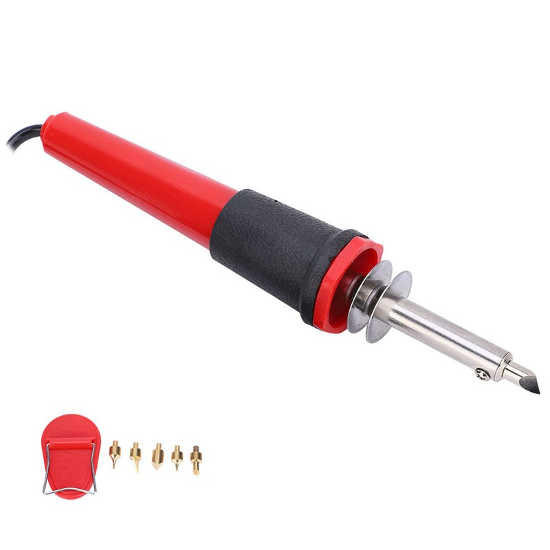 Electric Soldering Iron Set Wood Burning Pen Engraving Carving Pyrography