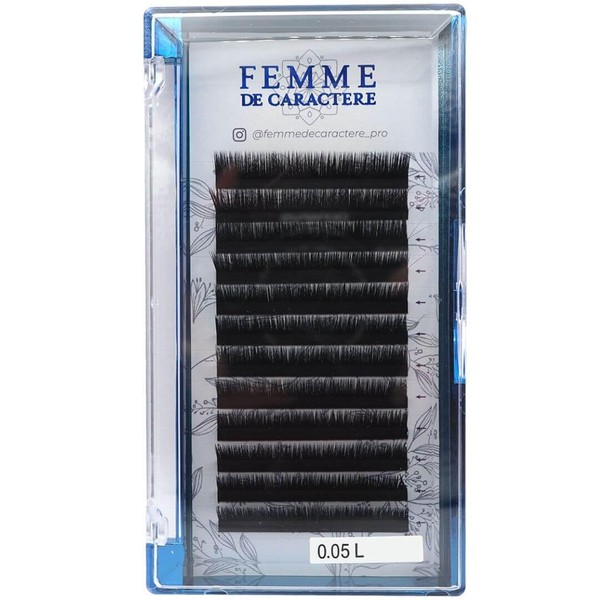 Easy Bouquets Eyelash Extensions 9 mm (0.05-L) Femme de Caractère