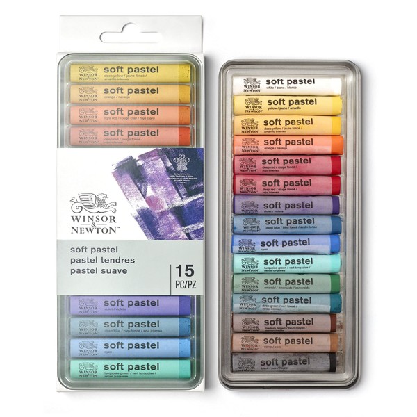 Winsor & Newton Professional Soft Pastels, Set of 15