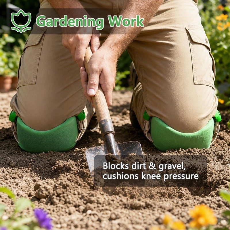 Knee Pads for Work, Roofing Knee Saver with Soft Foam