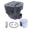 Mtanlo 46mm Cylinder Piston Kit for Husqvarna 55 51 Chainsaw