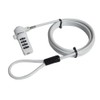 Sendt White Notebook/Laptop Combination Lock Security Cable