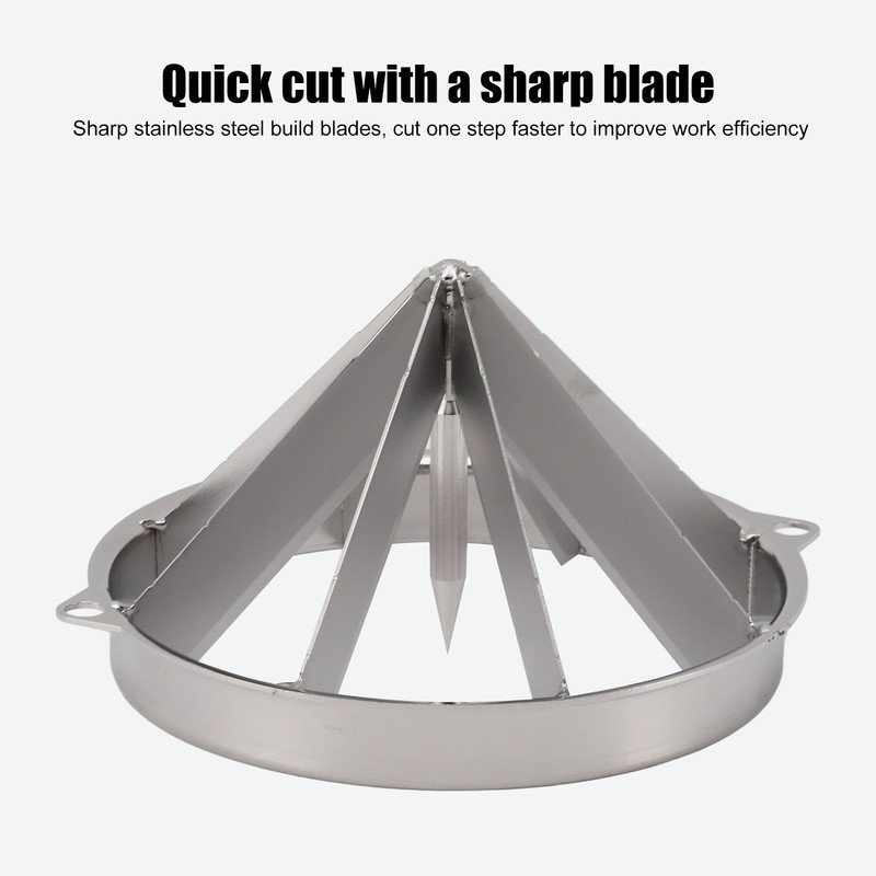 Fruit Cutter Blade Ergonomic Detachable Stainless Steel Sharp Apple Cutter