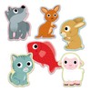 DJECO 35063 Little Mime Animals Card Games, Blue