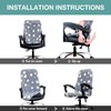 Melaluxe Office Chair Cover - Universal Stretch Desk Chair Cover,