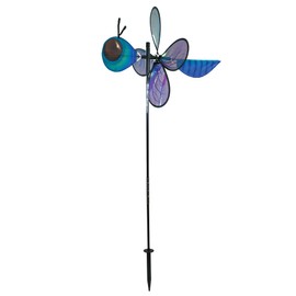 In the Breeze 2619 — Pivoting Dragonfly Bug Spinner — Colorful, Fun Wind Spinner and Wind Direction Indicator…