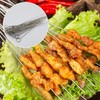 30 Pieces Kebab Skewers Reusable Stainless Steel Grilling BBQ Stick