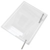 Operitacx 1 Set Acrylic Dry Erase Board and Advertisement Nails